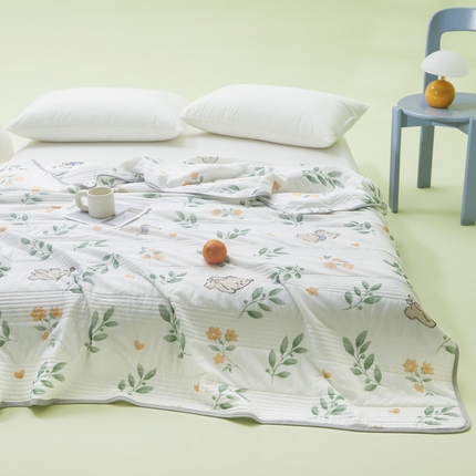 91家纺网 家纺一手货源 找家纺 （总）LIFE.丽芙 2024年新品韩式风凉感丝夏被-跑量