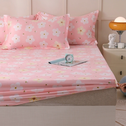 91家纺网 家纺一手货源 找家纺 （总）莉雅居 2025新款洛卡棉印花床笠