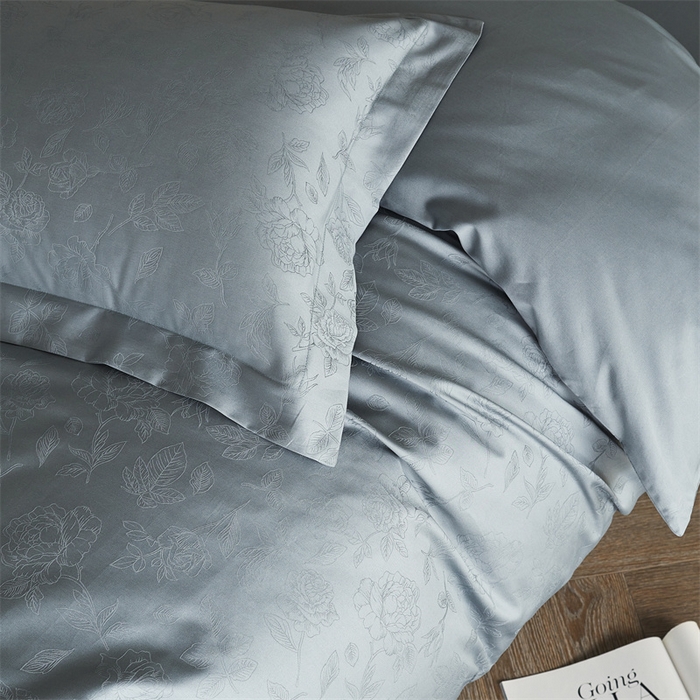 91家纺网 家纺一手货源 找家纺 （总）梦享生活家居 2024新款100支贡缎提花四件套