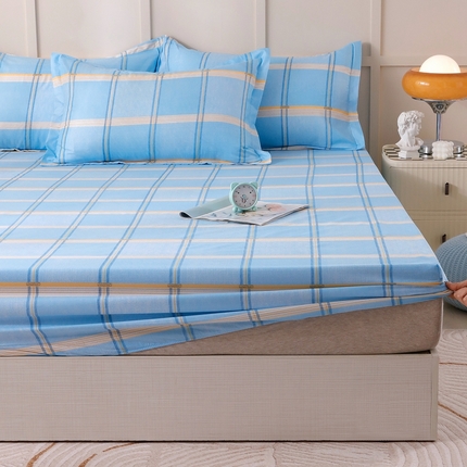 91家纺网 家纺一手货源 找家纺 （总）莉雅居 2025新款洛卡棉印花床笠