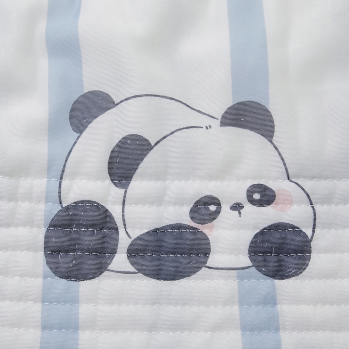 91家纺网 家纺一手货源 找家纺 LIFE.丽芙 2024年新品韩式风凉感丝夏被-跑量 小熊猫