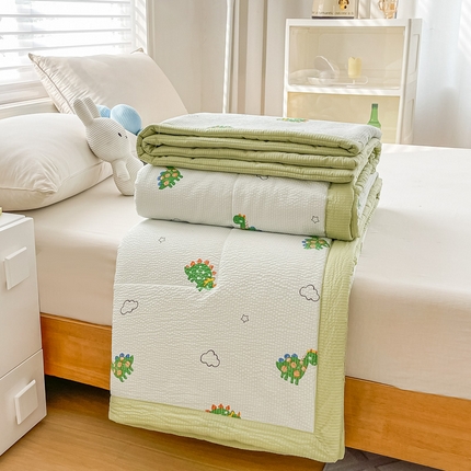 91家纺网 家纺一手货源 找家纺 （总）好欣怡 2024新款云朵泡泡棉夏被直播热款