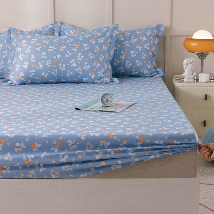 91家纺网 家纺一手货源 找家纺 （总）莉雅居 2025新款洛卡棉印花床笠