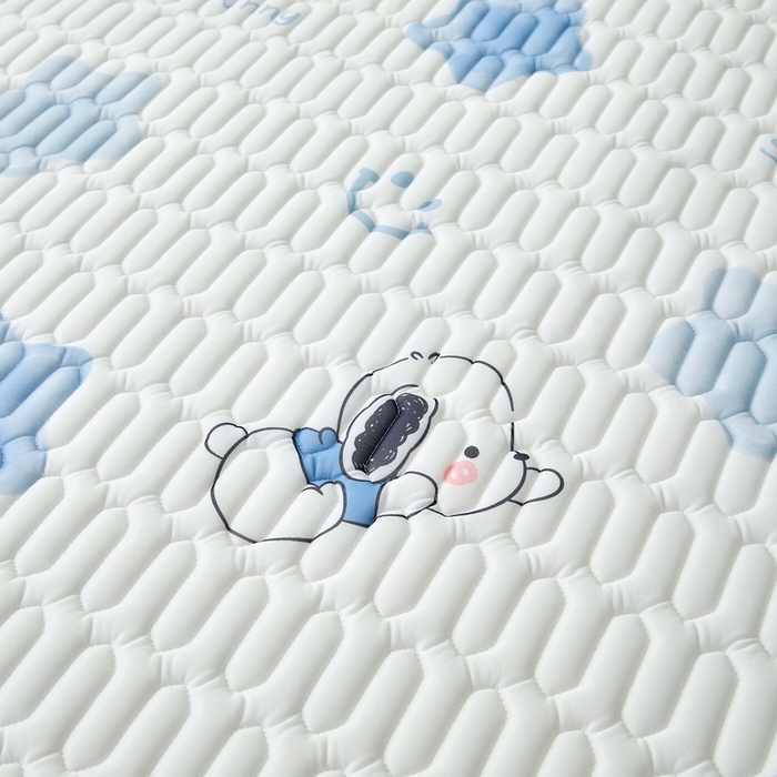 91家纺网 家纺一手货源 找家纺 LIFE.丽芙 2024年新品0.4乳胶凉席加厚床笠款三件套图片一 帕恰狗