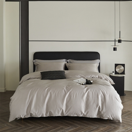 梦享生活家居 2024新款100支贡缎提花四件套 格林-米杏