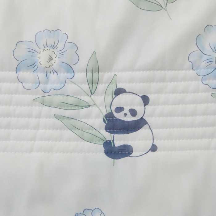 91家纺网 家纺一手货源 找家纺 LIFE.丽芙 2024年新品韩式风凉感丝夏被-跑量 熊猫乐园