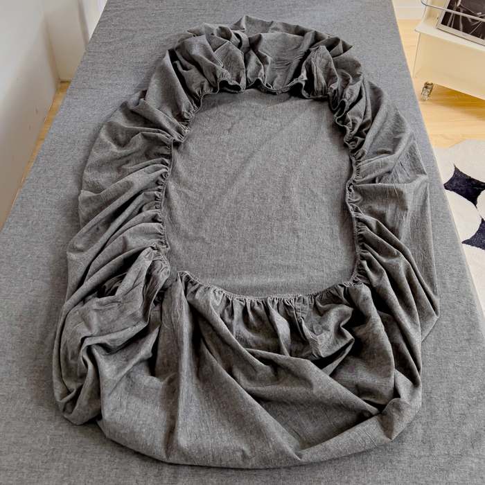 91家纺网 家纺一手货源 找家纺 久典家居 2024新款A类全棉学生款三件套 深灰