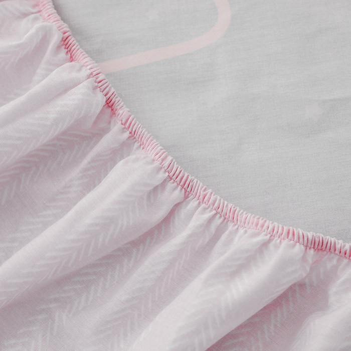 91家纺网 家纺一手货源 找家纺 床笠人家 2025新款全棉印花防水床笠防水隔尿透气-印花防水床笠 浪漫星空