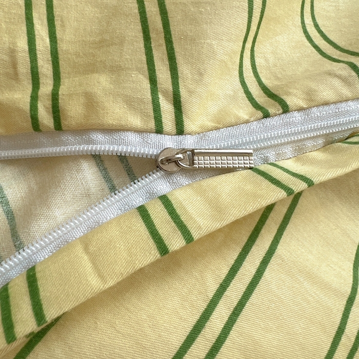 91家纺网 家纺一手货源 找家纺 呗旺鹿 2024新款小清新全棉四件套毛巾绣四件套纯棉四件套 蘑菇小兔