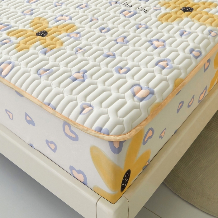 91家纺网 家纺一手货源 找家纺 LIFE.丽芙 2024年新品0.4乳胶凉席加厚床笠款三件套图片一 寐色