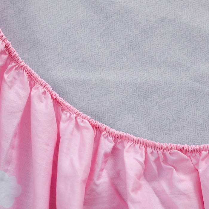 91家纺网 家纺一手货源 找家纺 床笠人家 2025新款全棉印花防水床笠防水隔尿透气-印花防水床笠 绿野仙踪