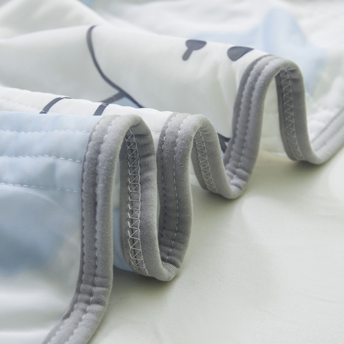 91家纺网 家纺一手货源 找家纺 LIFE.丽芙 2024年新品韩式风凉感丝夏被-跑量 皮皮狗