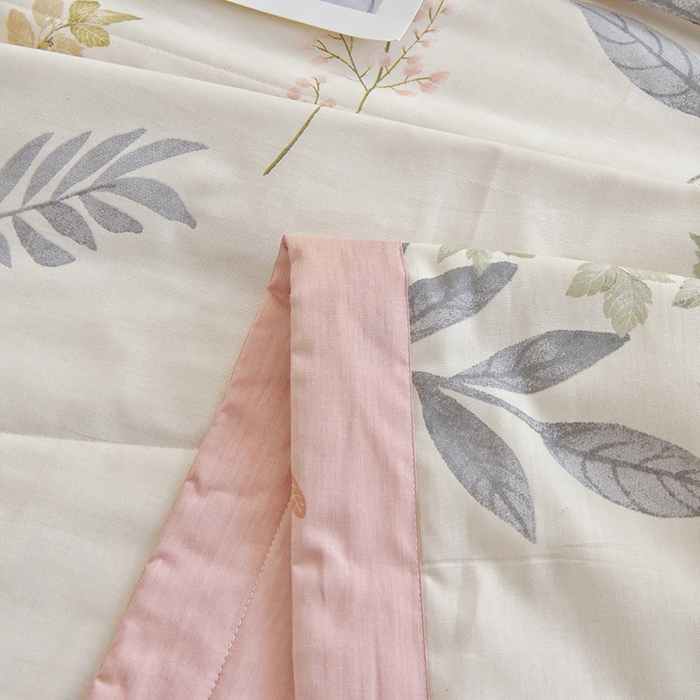 91家纺网 家纺一手货源 找家纺 德芙 2024新款全棉小碎花夏被被子被芯 万顷琉璃