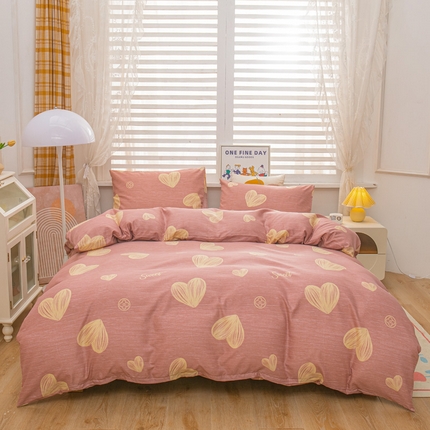 91家纺网 家纺一手货源 找家纺 （总）莎臣豹 2025新款植物羊绒印花四件套