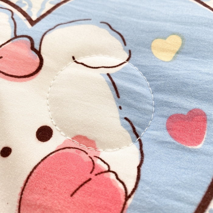 91家纺网 家纺一手货源 找家纺 梵克保罗  2024新款水洗棉印花大豆夏被 郁金香