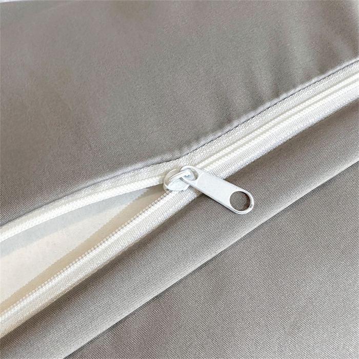 91家纺网 家纺一手货源 找家纺 古吉梦 2024新款水洗真丝提花四件套--迪梦  山灰+中灰