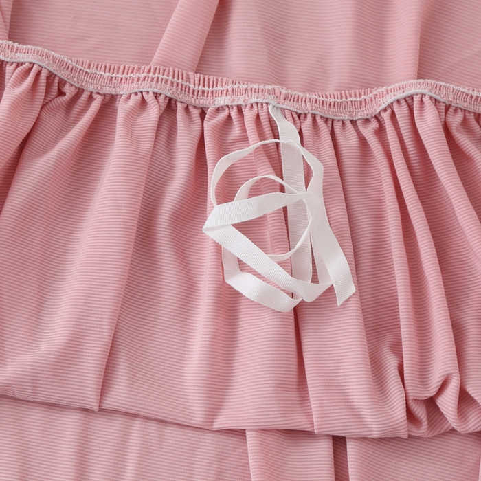 91家纺网 家纺一手货源 找家纺 兴妮雅家纺 2024新款凉感丝沙发套 凉感丝粉色