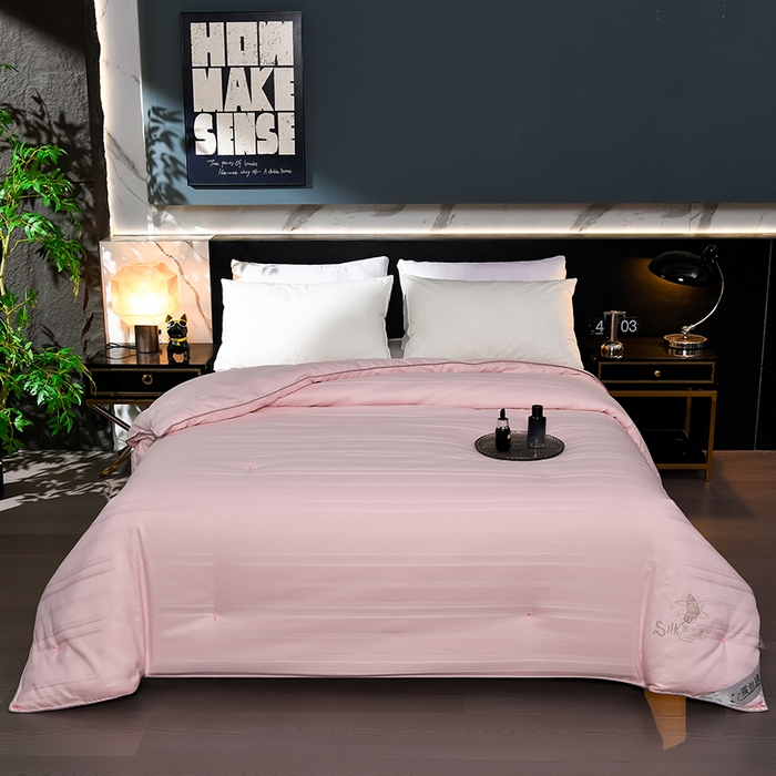 91家纺网 家纺一手货源 找家纺 （总）美伦美 2024新款全棉提花手工订花被芯冬被春秋冬被夏被 