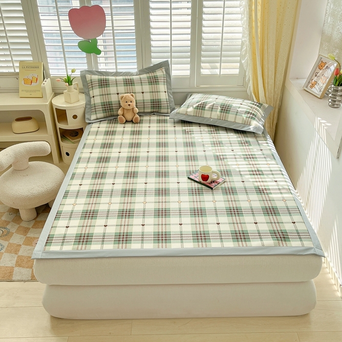 91家纺网 家纺一手货源 找家纺 星座-2025大斜纹复合冰丝凉席 水木年华