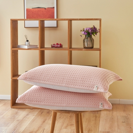 91家纺网 家纺一手货源 找家纺 （总）美宜家家纺 2025新款A类全棉华夫格枕巾枕套枕头