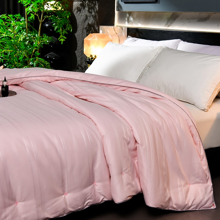 91家纺网 家纺一手货源 找家纺 （总）美伦美 2024新款全棉提花手工订花被芯冬被春秋冬被夏被 