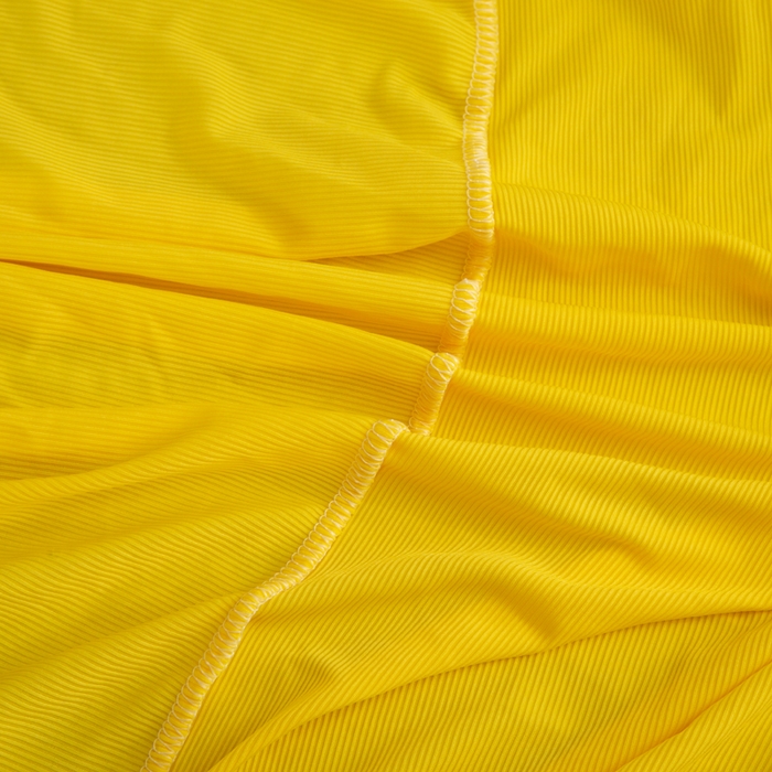 91家纺网 家纺一手货源 找家纺 兴妮雅家纺 2024新款凉感丝沙发套 凉感丝黄色