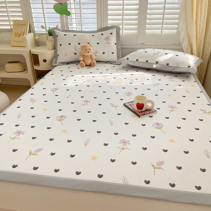 91家纺网 家纺一手货源 找家纺 星座-2025大斜纹复合冰丝凉席 奇妙幻想