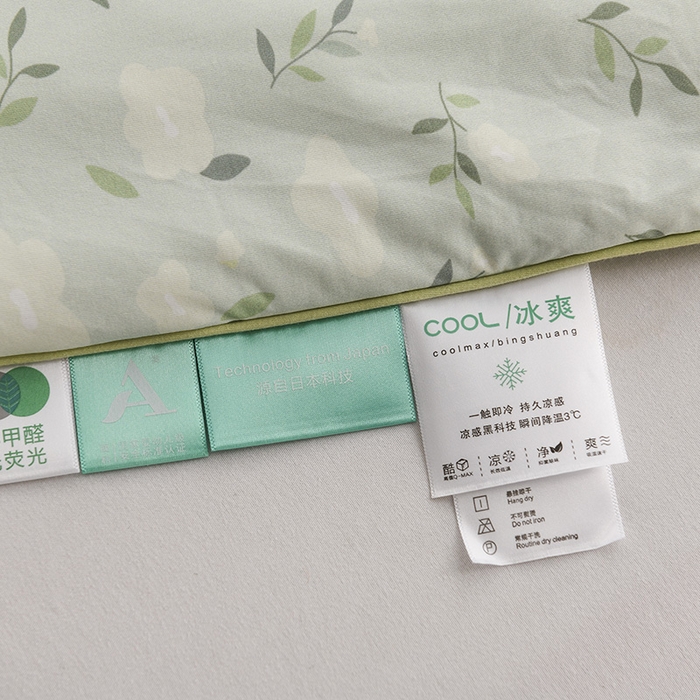 91家纺网 家纺一手货源 找家纺 伊婷人 2024新款锦氨印花凉感丝（小凉皮） 4