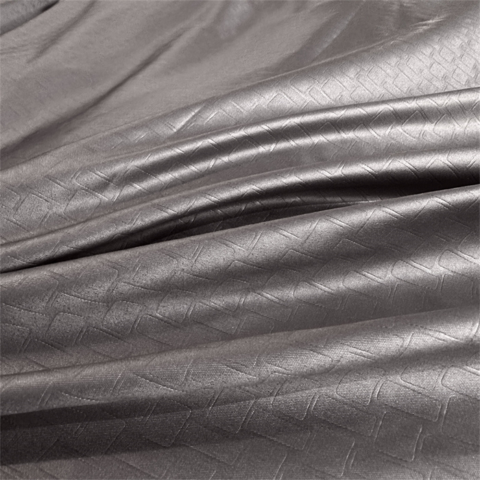 91家纺网 家纺一手货源 找家纺 古吉梦 2024新款水洗真丝提花四件套--迪梦  高级灰+奶茶