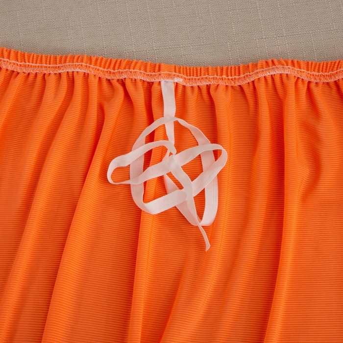 91家纺网 家纺一手货源 找家纺 兴妮雅家纺 2024新款凉感丝沙发套 凉感丝桔色