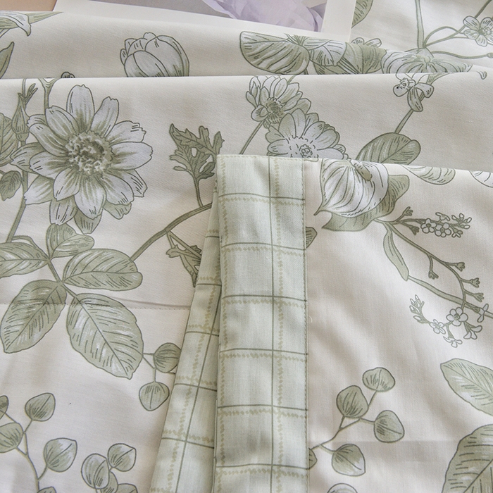 91家纺网 家纺一手货源 找家纺 （总）德芙 2024新款全棉小碎花夏被被子被芯