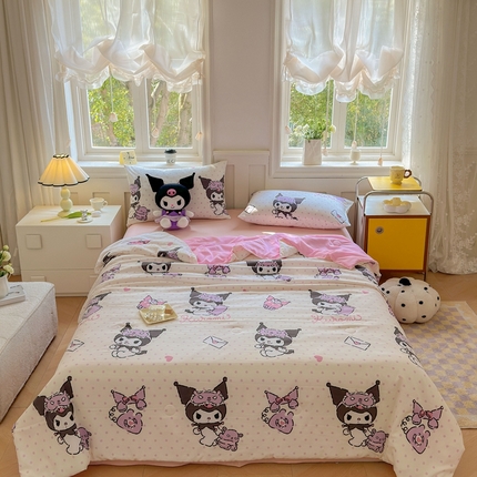 91家纺网 家纺一手货源 找家纺 （总）梵克保罗 2024新款三丽欧卡通印花夏被系列