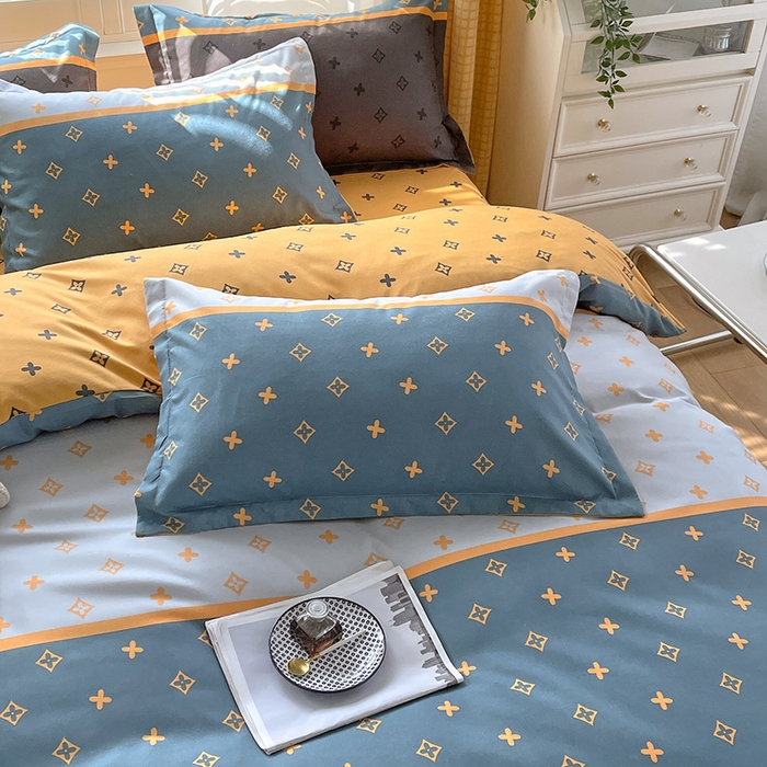 91家纺网 家纺一手货源 找家纺 美宜家 2025新款植物羊绒加厚斜纹磨毛单被套 诺曼蒂