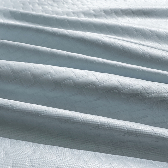 91家纺网 家纺一手货源 找家纺 古吉梦 2024新款水洗真丝提花夏被--迪梦 天空蓝+海青