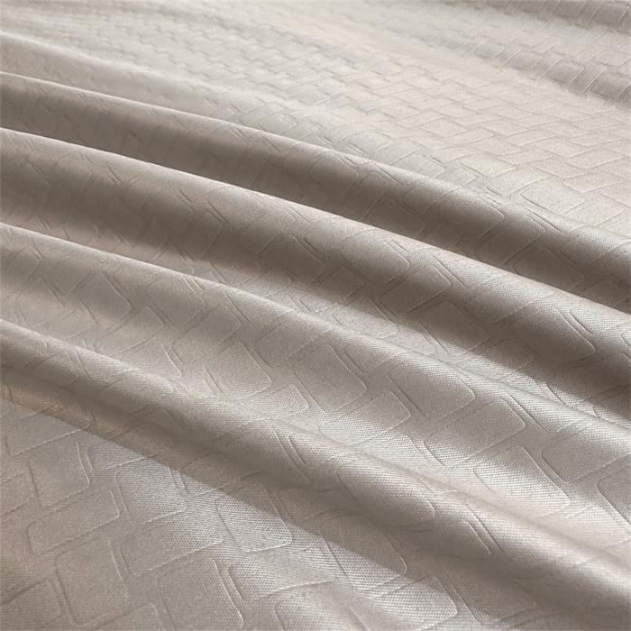 91家纺网 家纺一手货源 找家纺 古吉梦 2024新款水洗真丝提花四件套--迪梦  山灰+中灰