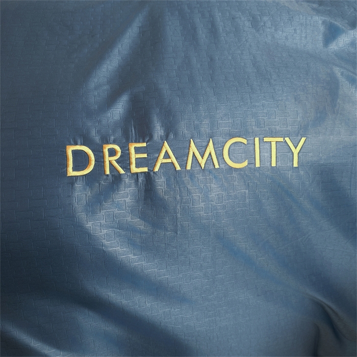 91家纺网 家纺一手货源 找家纺 古吉梦 2024新款水洗真丝提花四件套--迪梦  星空蓝+山灰