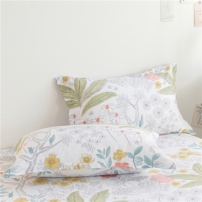 91家纺网 家纺一手货源 找家纺 金泰莱 2025新款印花竹纤维凉席三件套软凉席竹席盖毯子 浅香-绿