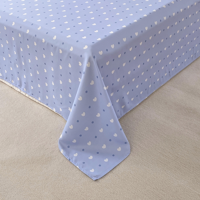 91家纺网 家纺一手货源 找家纺 美宜家 2025新款植物羊绒加厚斜纹磨毛单被套 紫菀