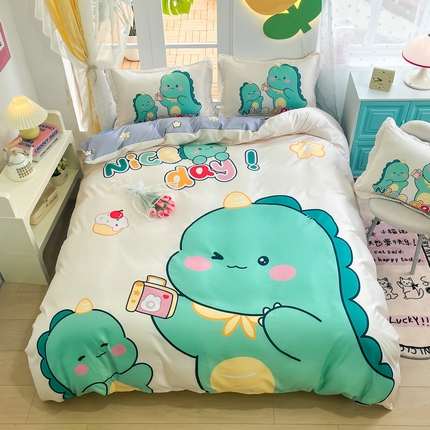 91家纺网 家纺一手货源 找家纺 （总）宝薇家纺2025春夏新品数码印花60支有氧真丝水洗夏季天丝四件套