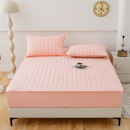 91家纺网 家纺一手货源 找家纺 （总）恒尚居 2024新款水洗棉大豆夹棉床笠