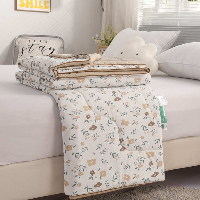 91家纺网 家纺一手货源 找家纺 伊婷人 2024新款锦氨印花凉感丝（小凉皮） 1