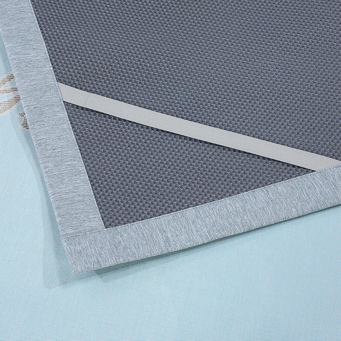 91家纺网 家纺一手货源 找家纺 新月家纺（锦威郎） 2024新款防滑无纺布牛奶冰丝席 羽毛