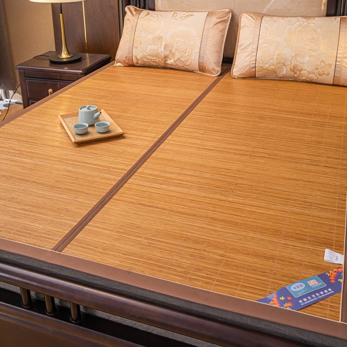 91家纺网 家纺一手货源 找家纺 （总）新月家纺（锦威郎） 2024新款1+1线草清新爽肤席