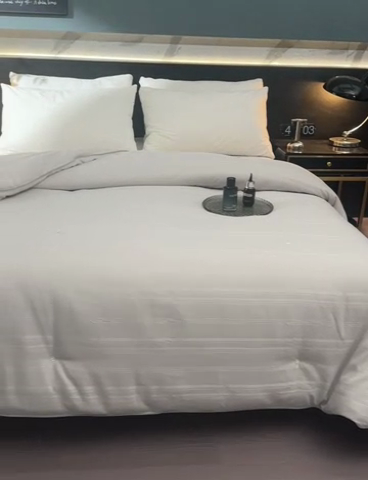 91家纺网 家纺一手货源 找家纺 美伦美 2024新款提花 提花-高雅灰