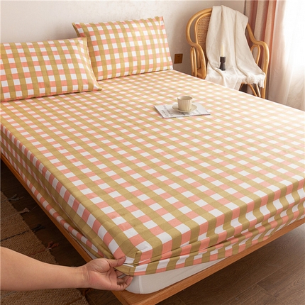 91家纺网 家纺一手货源 找家纺 （总）金泰莱 2025新款全棉老粗布床笠纯棉床笠全棉床笠