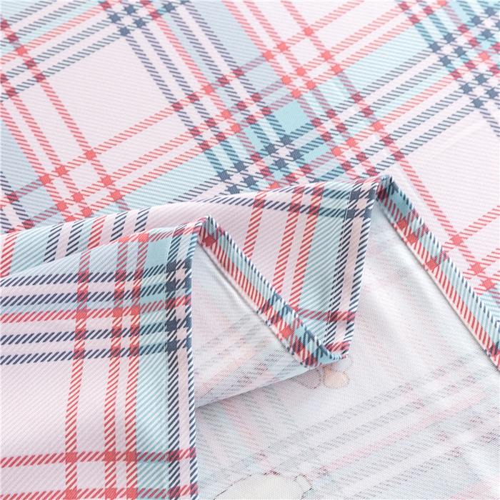 91家纺网 家纺一手货源 找家纺 金泰莱 2025新款印花竹纤维凉席三件套软凉席竹席盖毯子 欢乐羊-粉