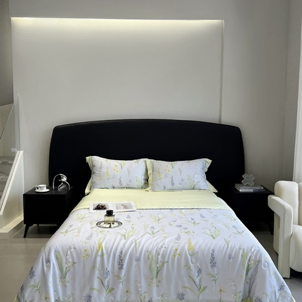 91家纺网 家纺一手货源 找家纺 （总）南通朵美纺织品有限公司 2025新款50支天丝印花夏被四件套