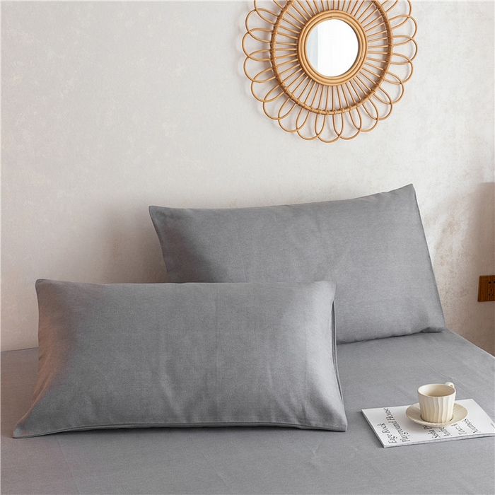 91家纺网 家纺一手货源 找家纺 金泰莱 2025新款全棉老粗布床笠纯棉床笠全棉床笠 不凡