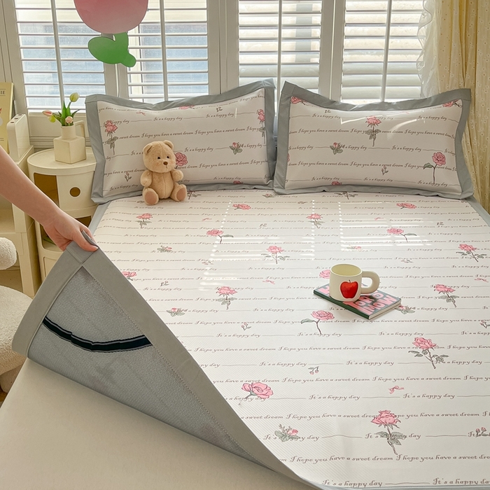 91家纺网 家纺一手货源 找家纺 星座-2025大斜纹复合冰丝凉席 佳吟小晚