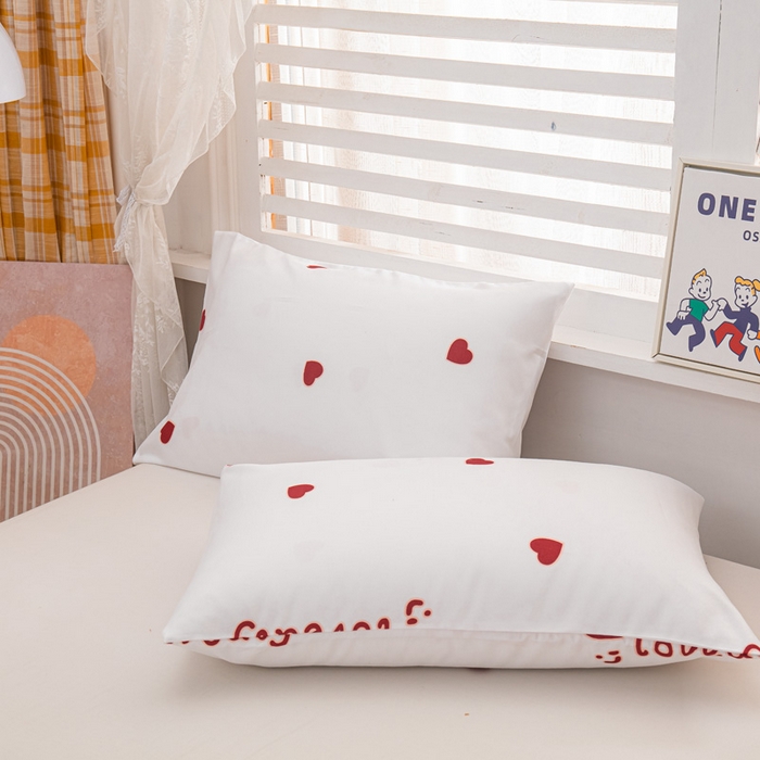 91家纺网 家纺一手货源 找家纺 莎臣豹 2025新款植物羊绒印花四件套 甜蜜蜜